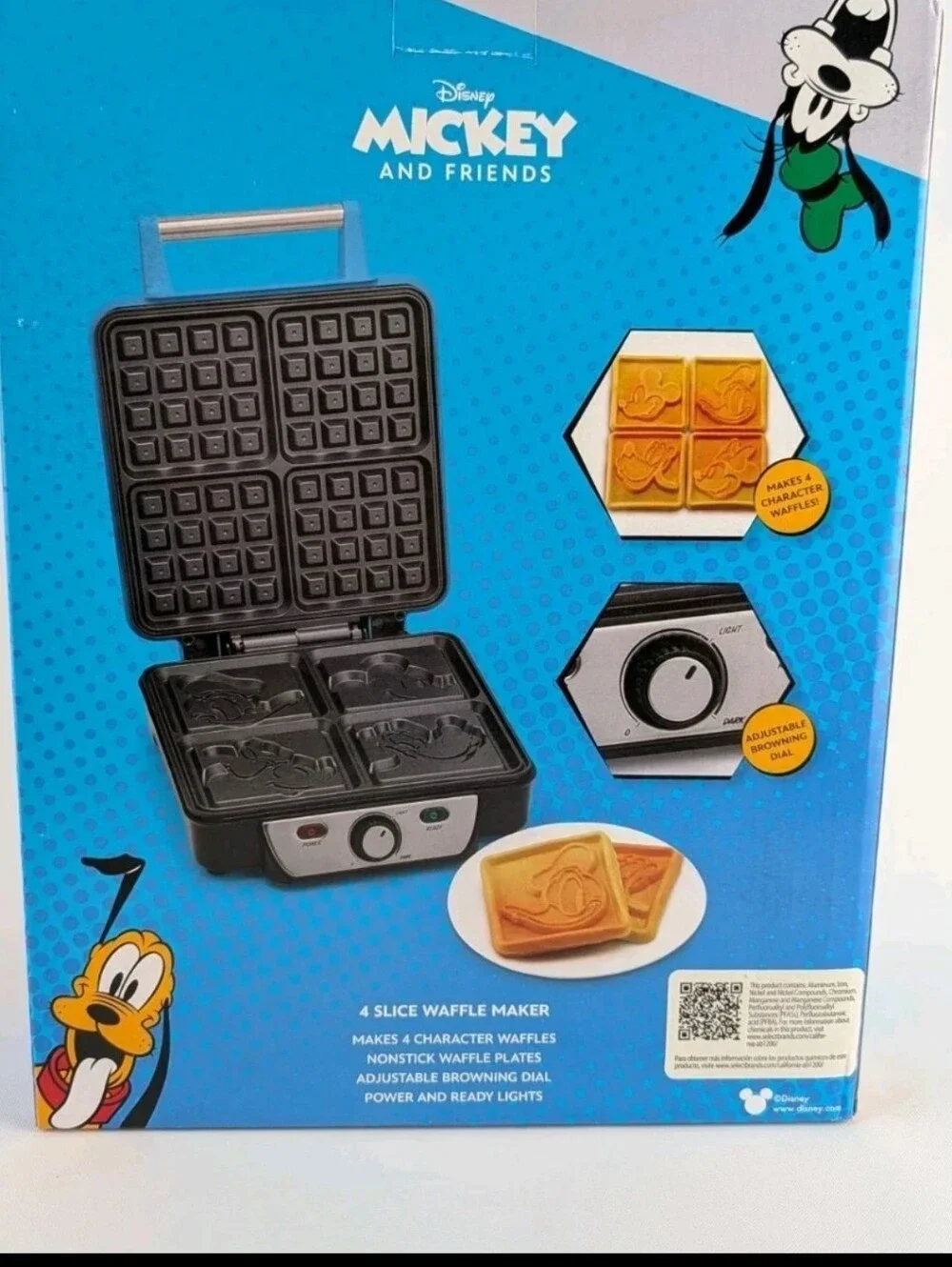 Disney branded waffle